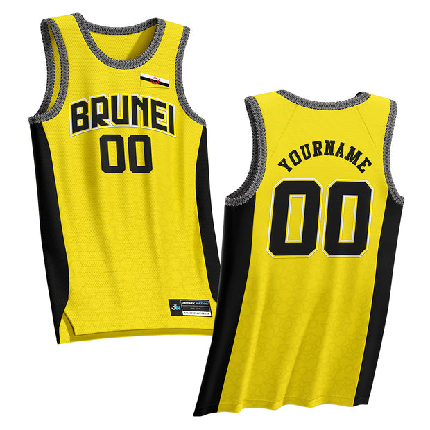 Custom Bruneii Basketball Jersey