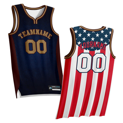 Patriotic Custom Basketball Jersey