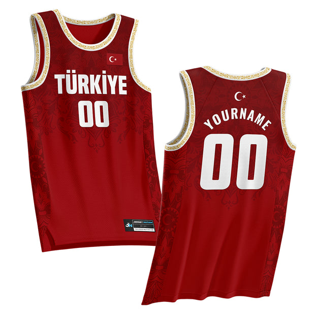 Custom Turkey Basketball Jersey