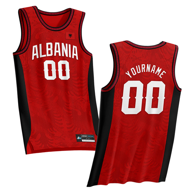 Custom Albania Basketball Jersey