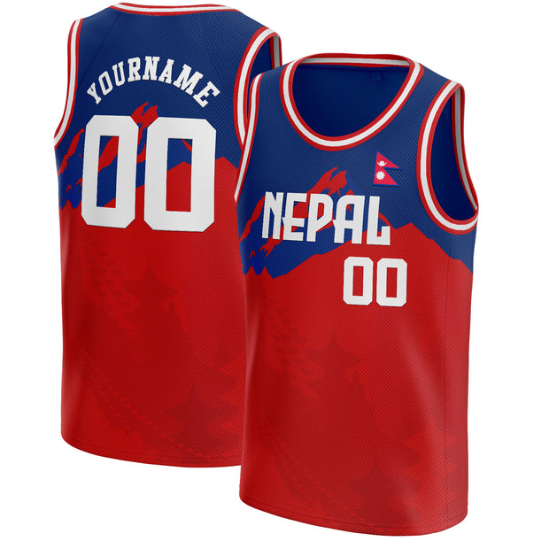 Nepal Custom Basketball Jersey