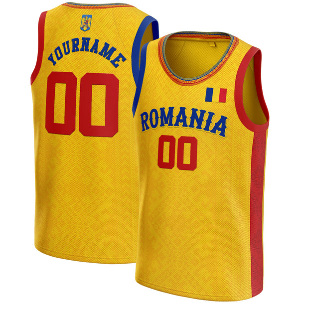 Romania Custom Basketball Jersey