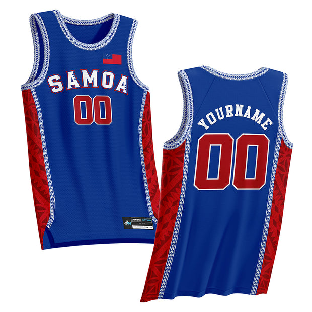 Custom Samoa Basketball Jersey