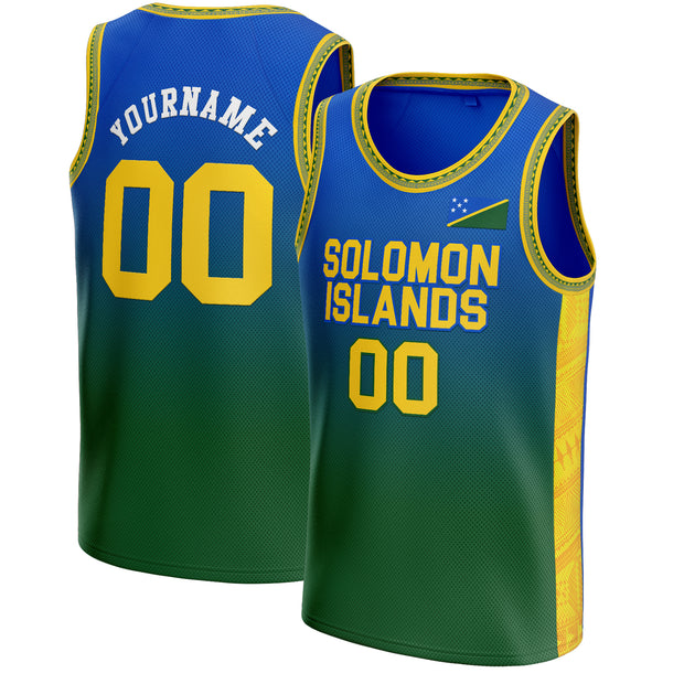 Custom Solomon Islands Basketball Jersey