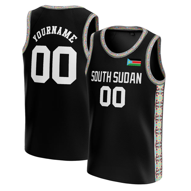 Custom South Sudan Basketball Jersey