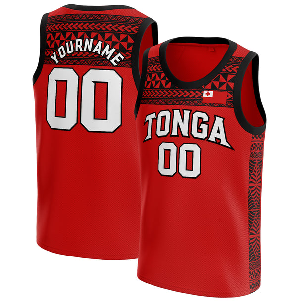Custom Tonga Basketball Jersey